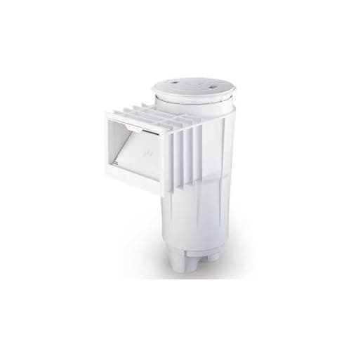 Pentair 506361 ABS 2-Inch Slip Port Bermuda Gunite Pool and Spa Skimmer, White