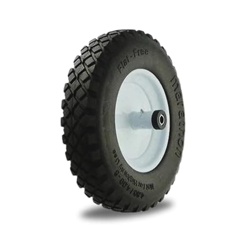 Marathon 00047 16" Knobby Flat Free Wheelbarrow Tire