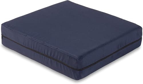 DMI Seat and Chair Cushion for Office Chairs, Wheelchairs, Scooters, Kitchen Chairs or Car Seats, for Support and Height while Reducing Stress on Back, Tailbone or Sciatica, 4 in