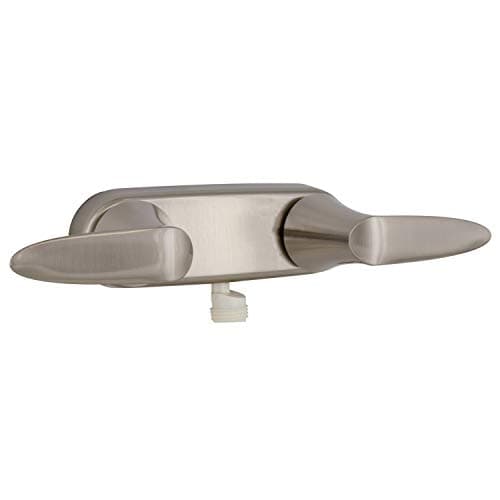 Valterra Phoenix Faucets PF223404 Shower Valve 4" D-Spud Brushed Nickel 2-Lever Handle