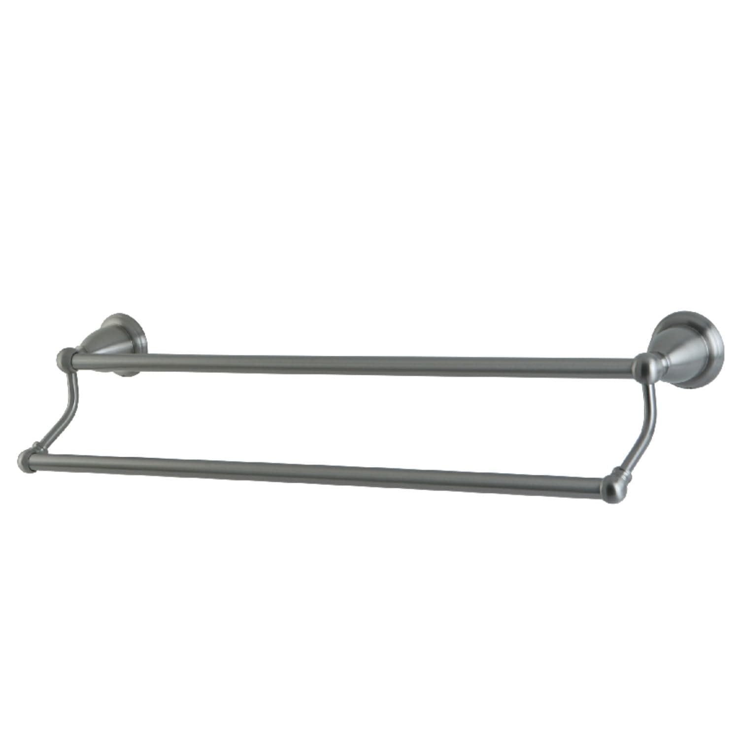 Kingston Brass BA1753SN Heritage 24-Inch Double Towel Bar, Satin Nickel