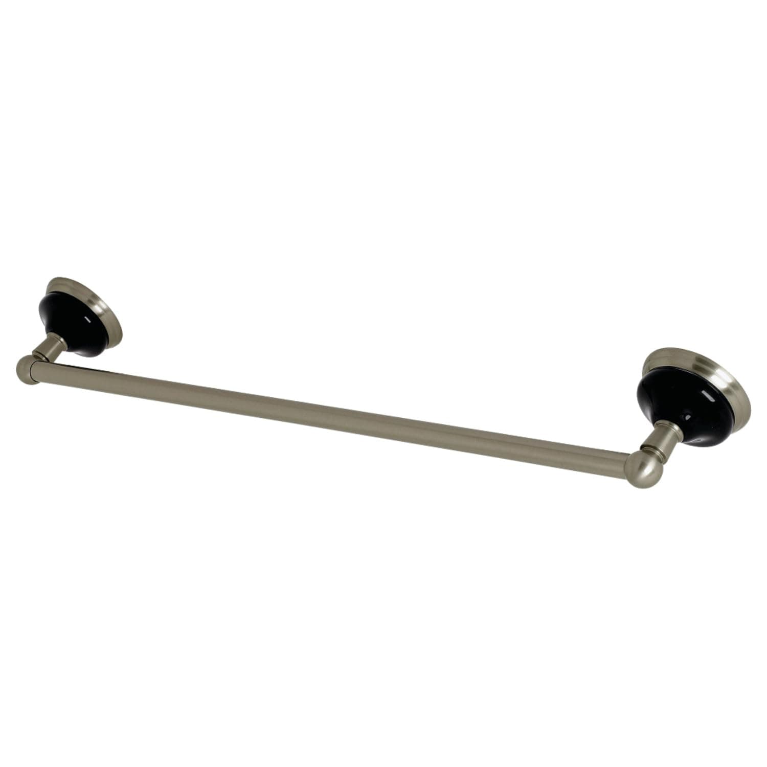 Kingston Brass BA9112BN Water Onyx -Towel Bar, Brushed Nickel