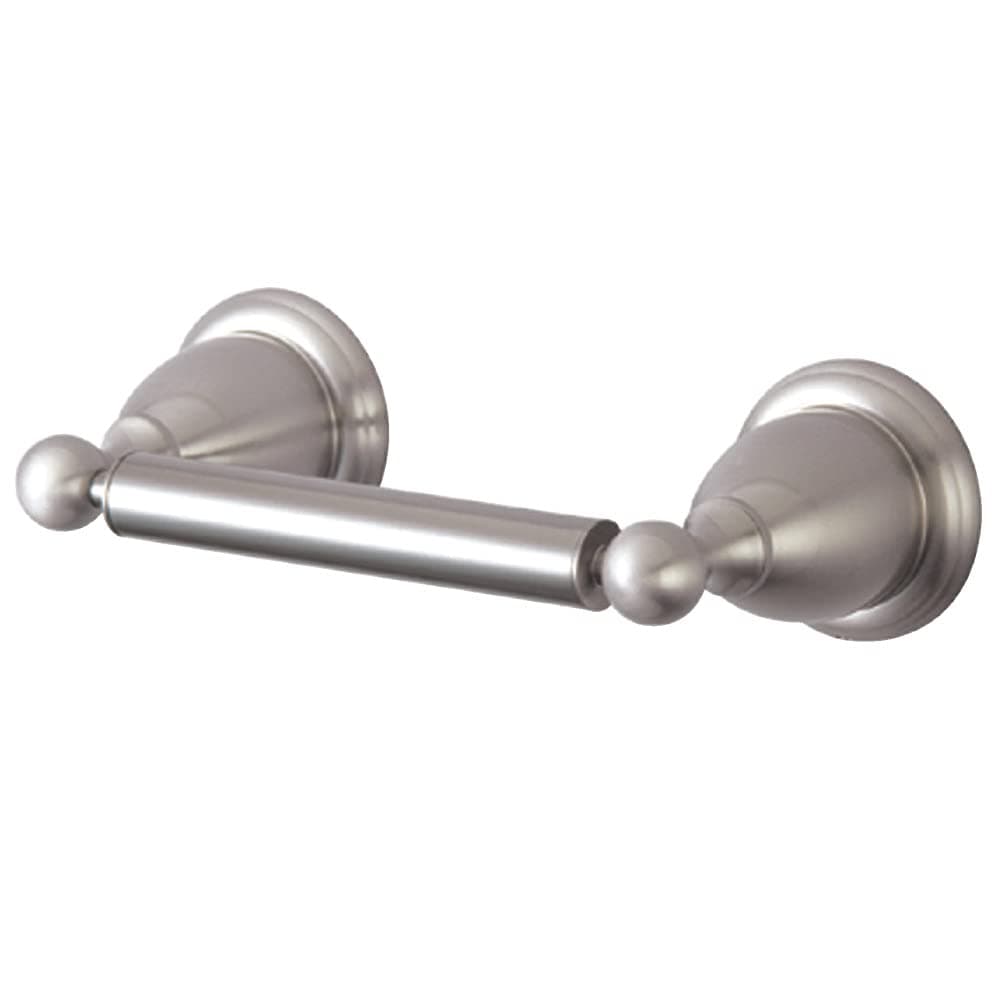 KINGSTON BRASS BA1758SN Heritage Toilet Paper Holder, Satin Nickel, 11" Length