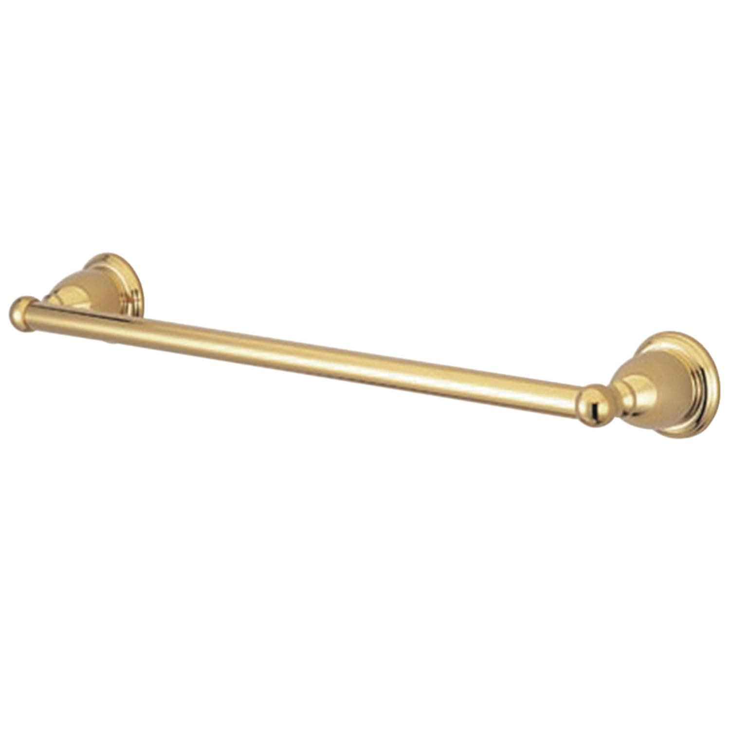 Kingston Brass BA1751PB Heritage 24-Inch Towel-Bar, Polished Brass
