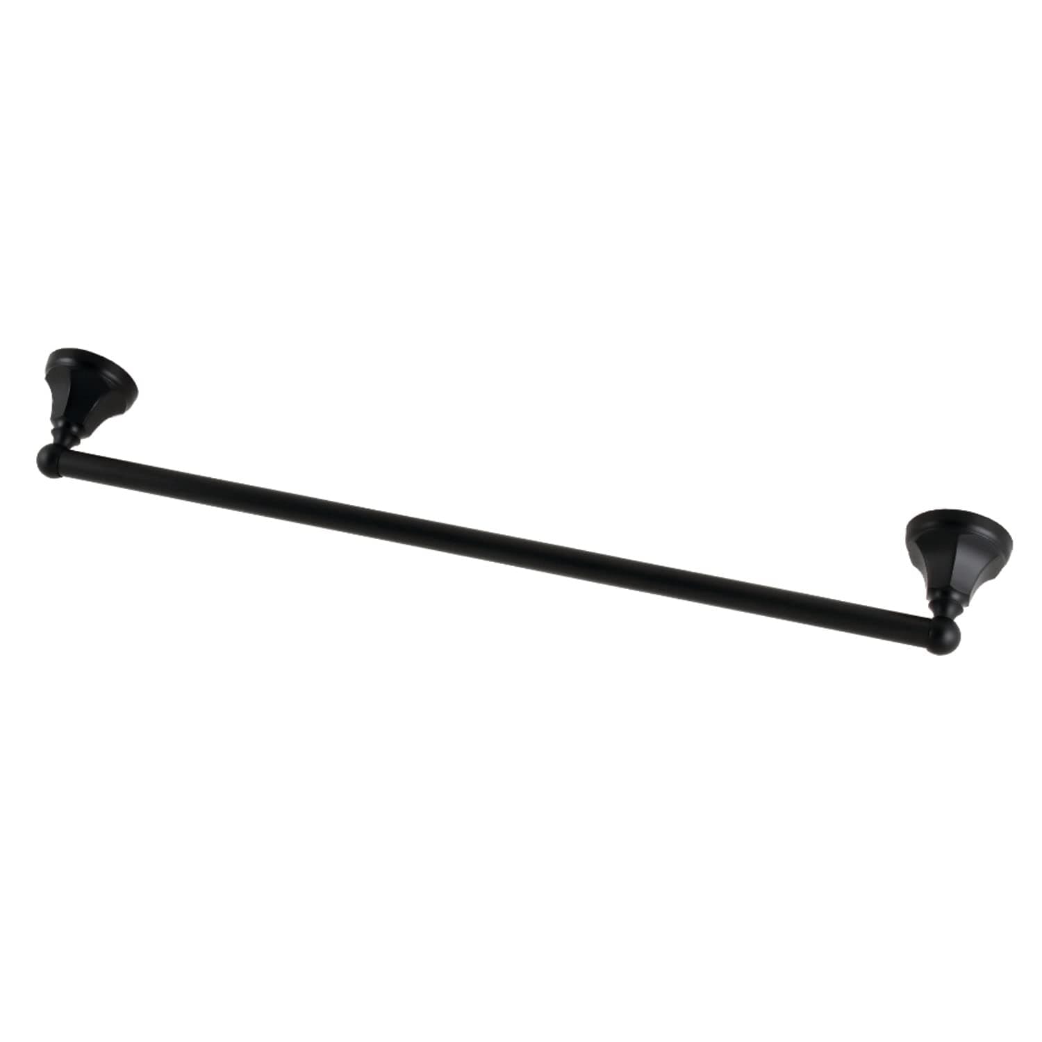 Kingston Brass BA4811MB Metropolitan 24-Inch -Towel Bar, Matte Black