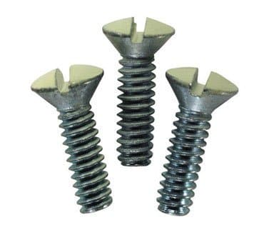 Leviton C21-86000-PRT Ivory Wallplate Screws 10 Count