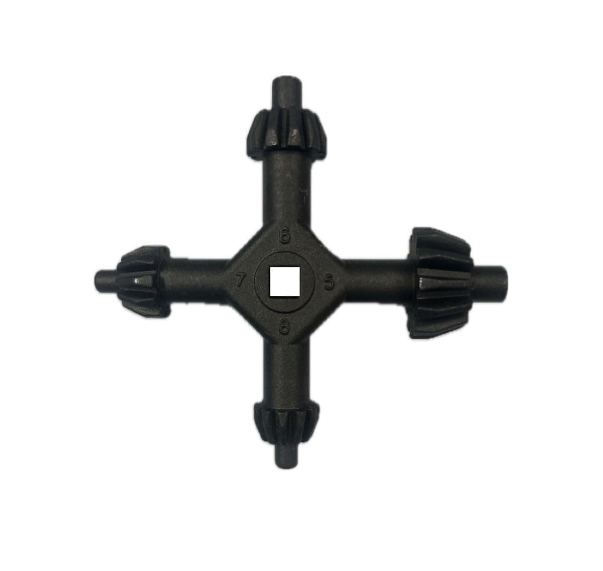 HHIP 3070-0481 Large 4-in-1 Drill Chuck Key (K5-8) Pilot Sizes: .245 .249 .285 .324 (3070-0481)