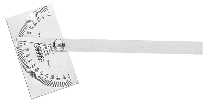General Tools 17 Stainless Steel Protractor