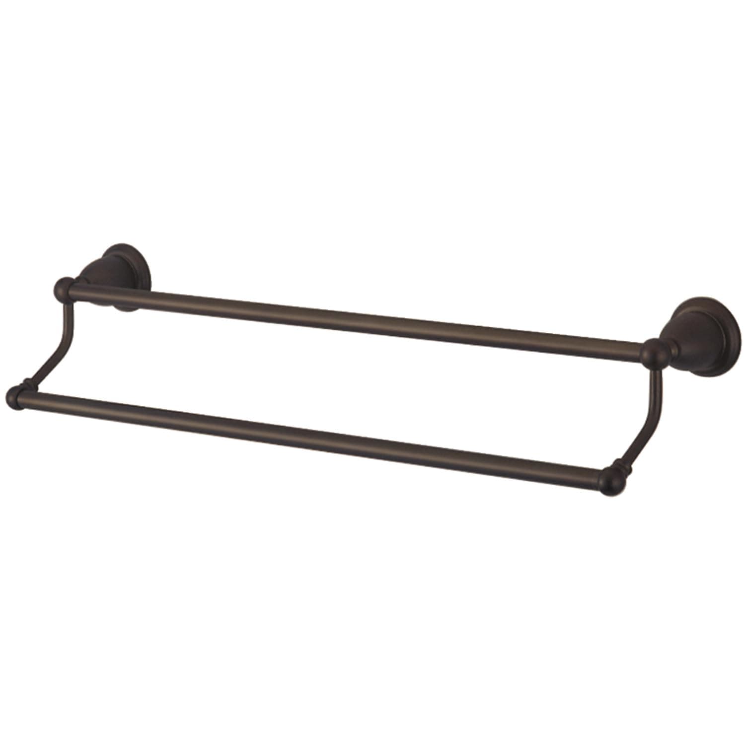Kingston Brass BA1753ORB Heritage 24-Inch Double Towel-Bar, Oil Rubbed Bronze