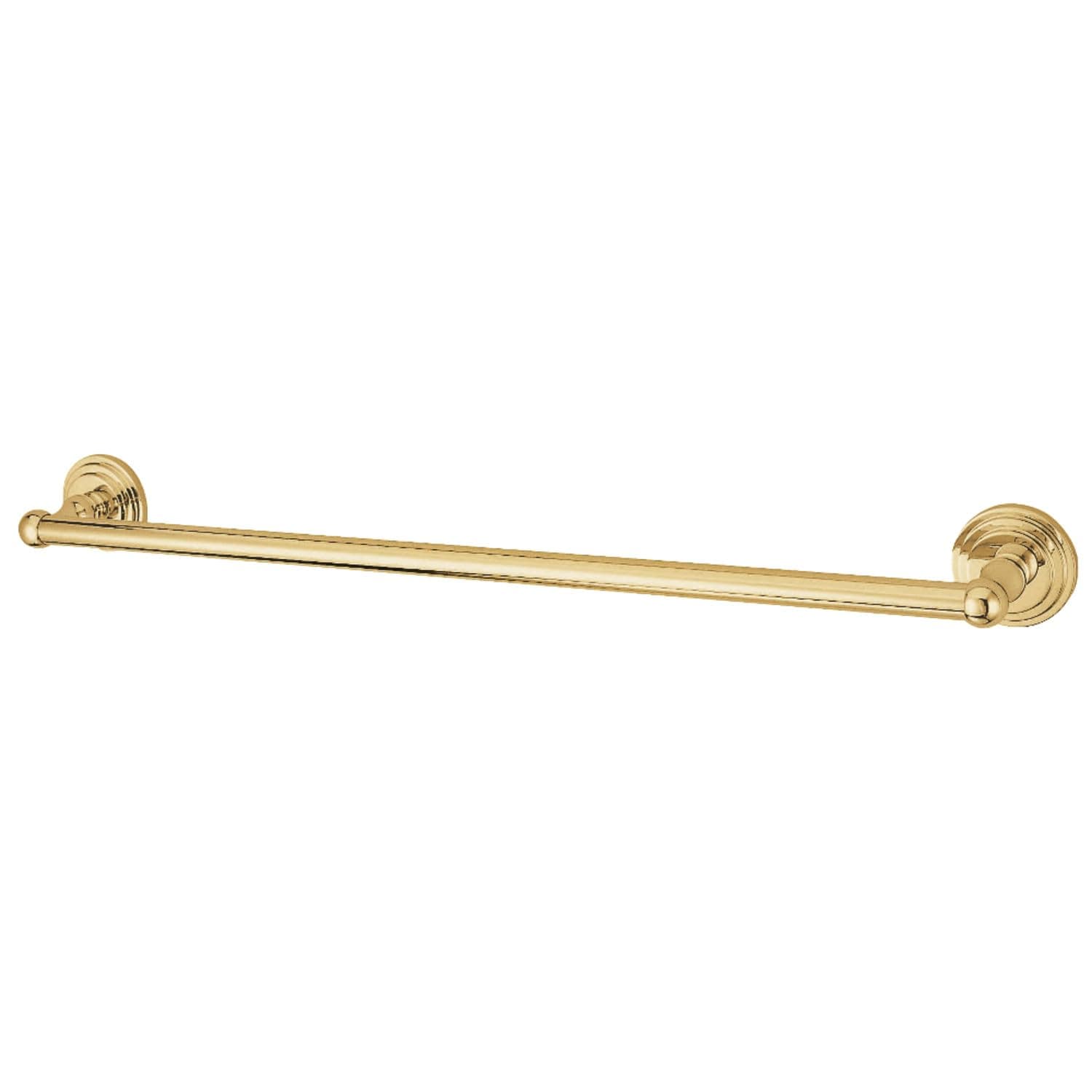 Kingston Brass BA2711PB Milano Towel-Bar, 24-Inch, Polished Brass