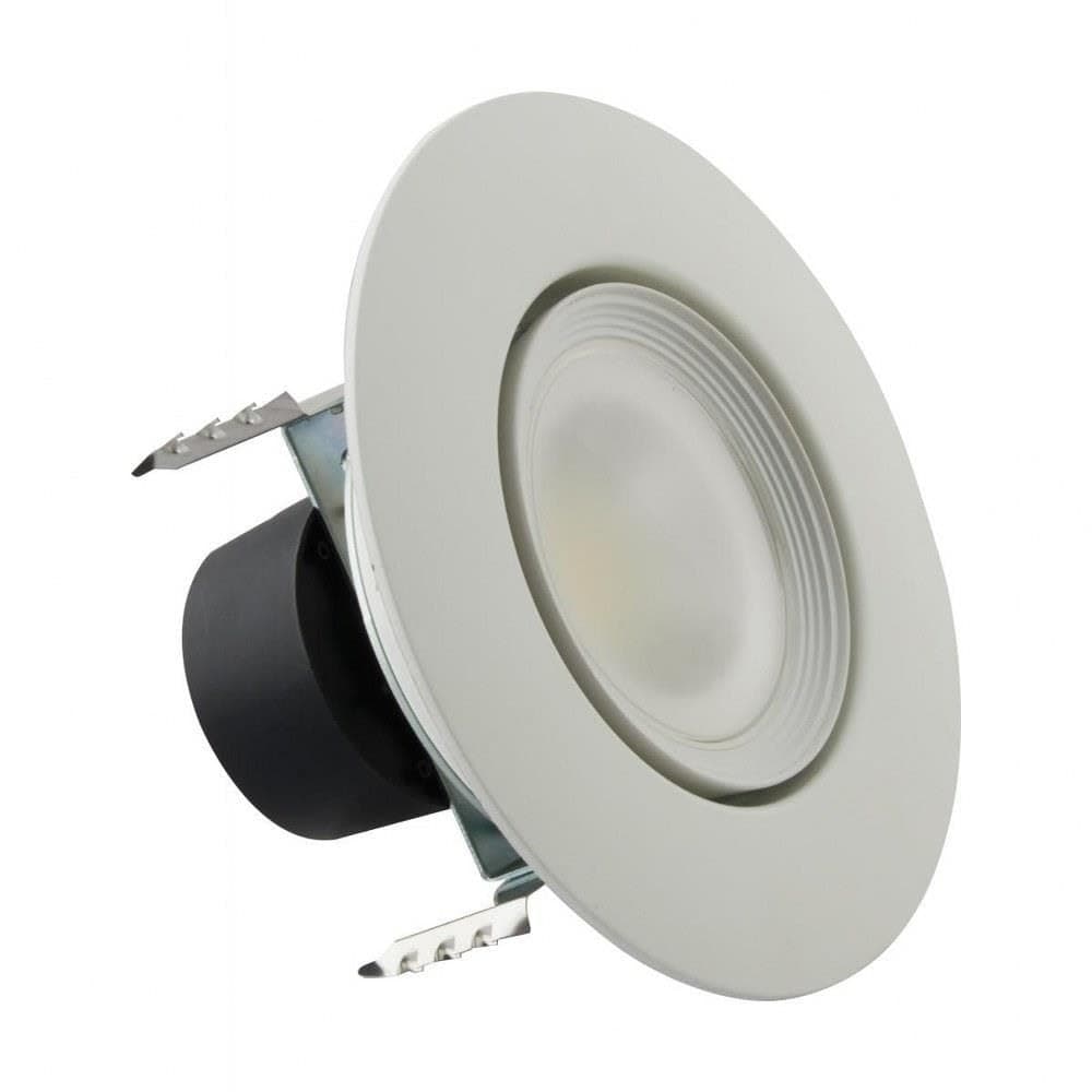 Satco ColorQuick - 4 Inch 7.5W LED CCT Selectable Gimbal Directional Retrofit Downlight