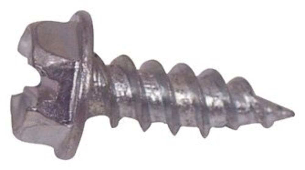 AP Products 012-TR50 8 X 1/2 Zinc Unslotted Hex Washer Head Screw - Pack Of 50