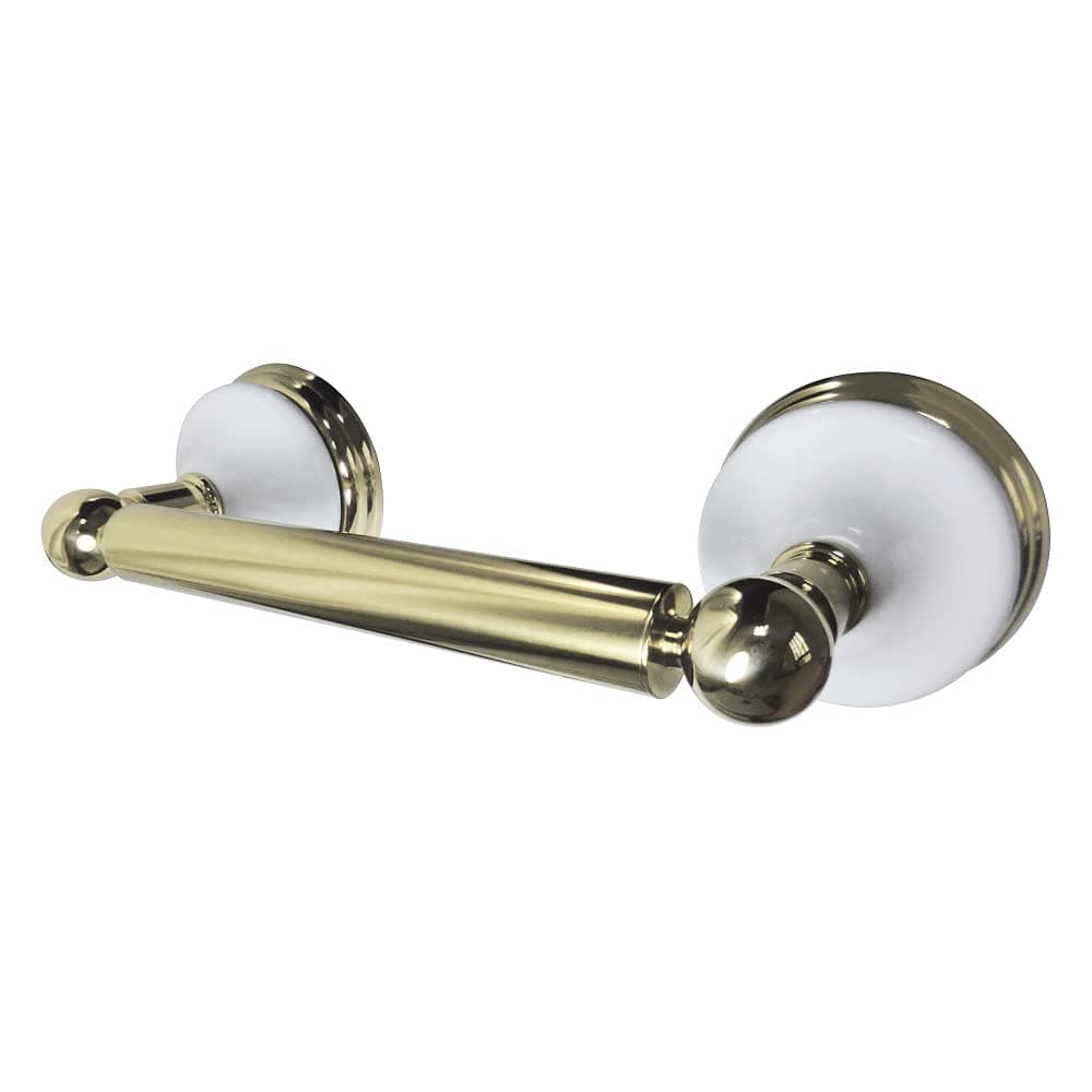 KINGSTON BRASS BA1118PB Victorian Toilet Paper Holder, Polished Brass, 6-1/2" Length