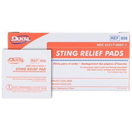 Dukal 856-BX Sterilising Relief Pad, 2-Ply, Non-Sterile, Medium, White, (Box of 200)
