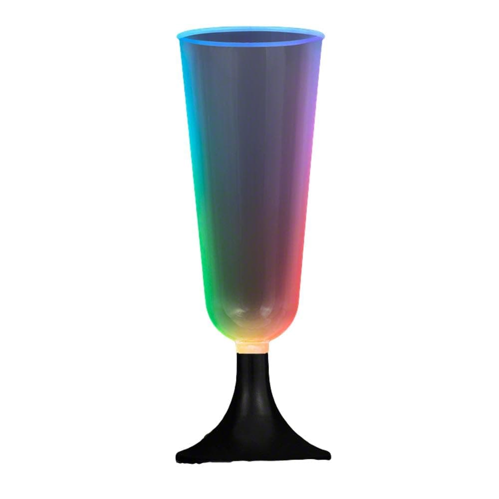 LED Champagne Sipper with Black Base by Blinkee