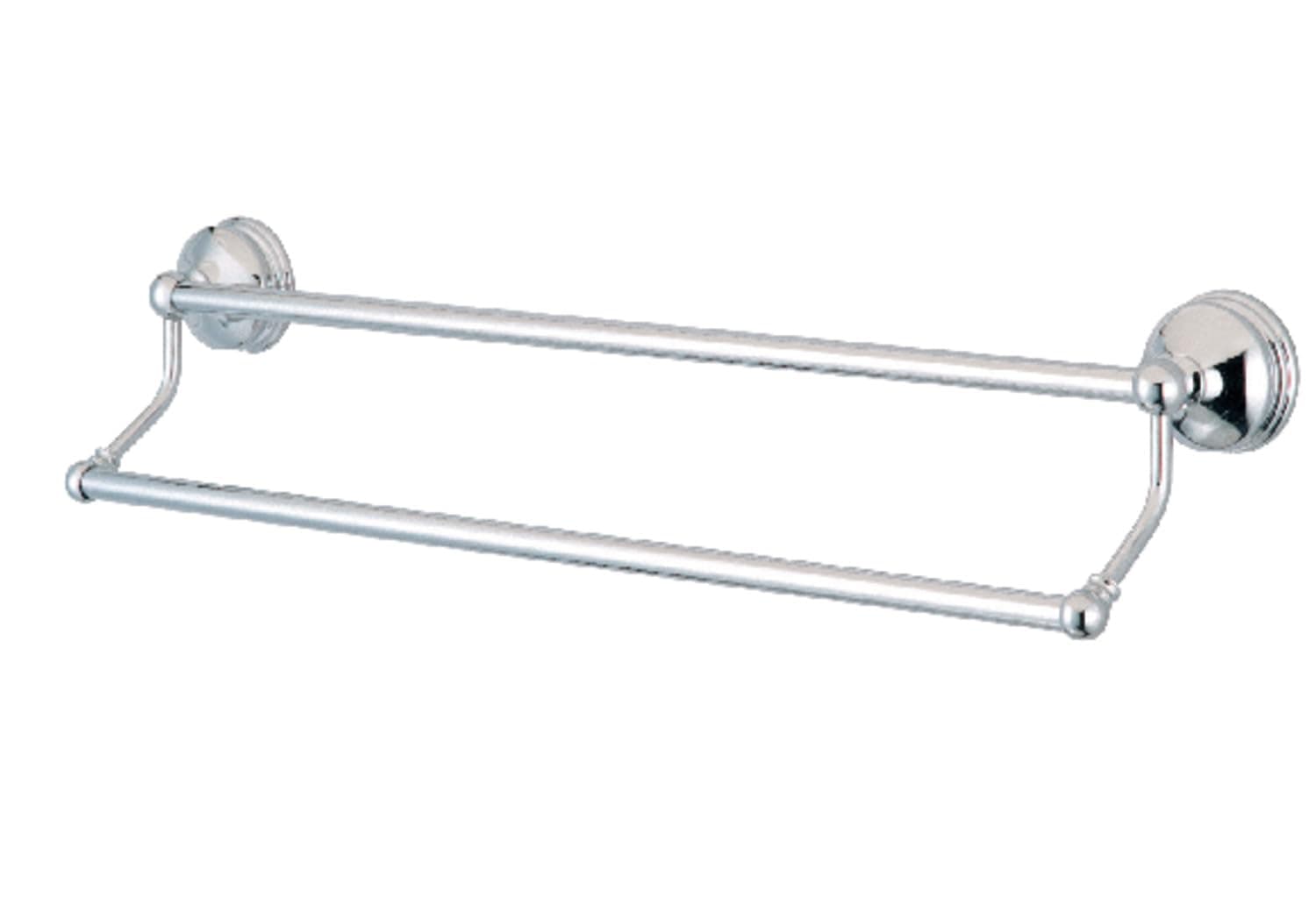Kingston Brass BA1163C Vintage 24-Inch Dual Towel Bar, Polished Chrome