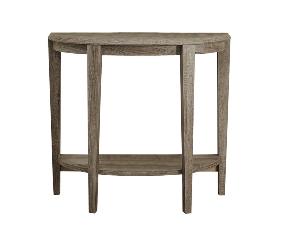 Monarch Specialties Accent Table 36" L - Dark Taupe Hall Console