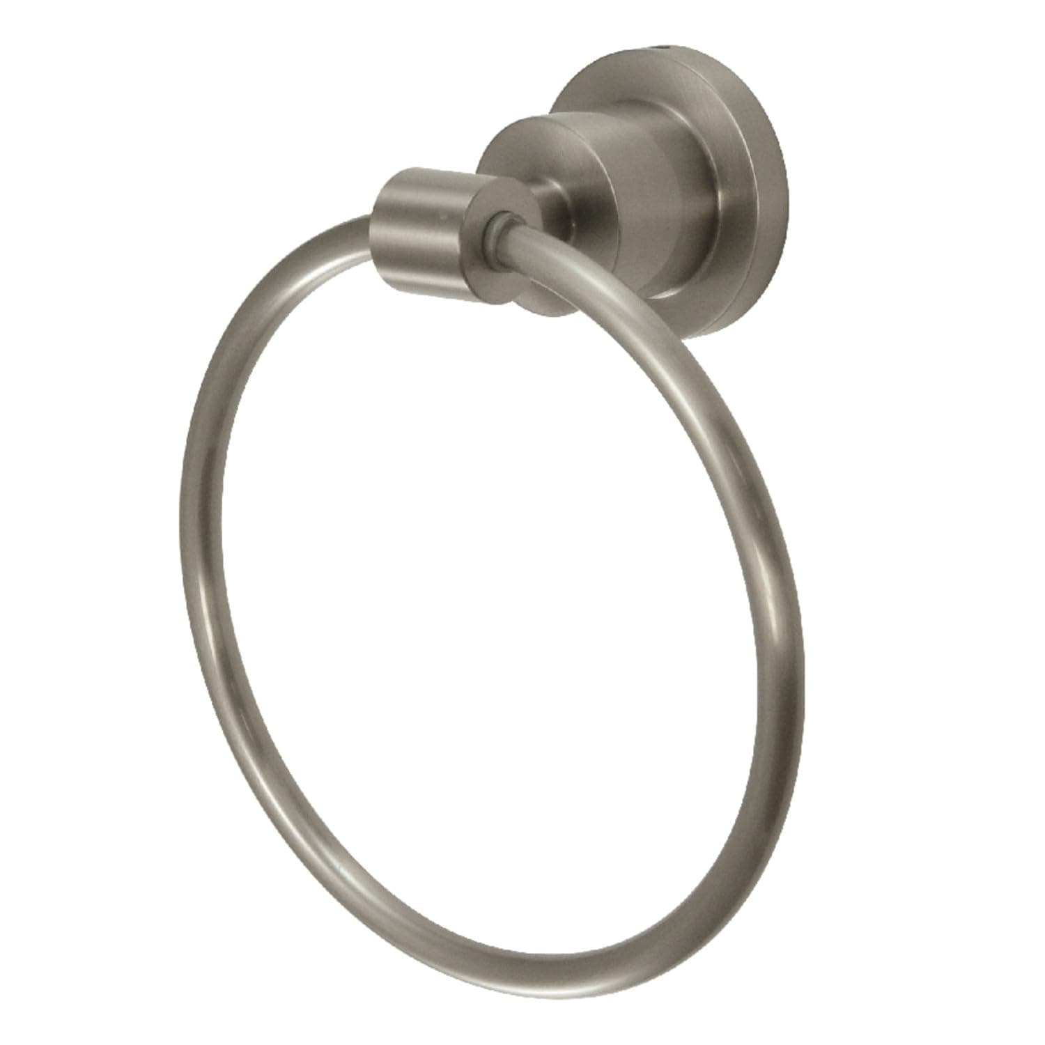 KINGSTON BRASS BA8214SN Concord 6" Towel Ring, Satin Nickel