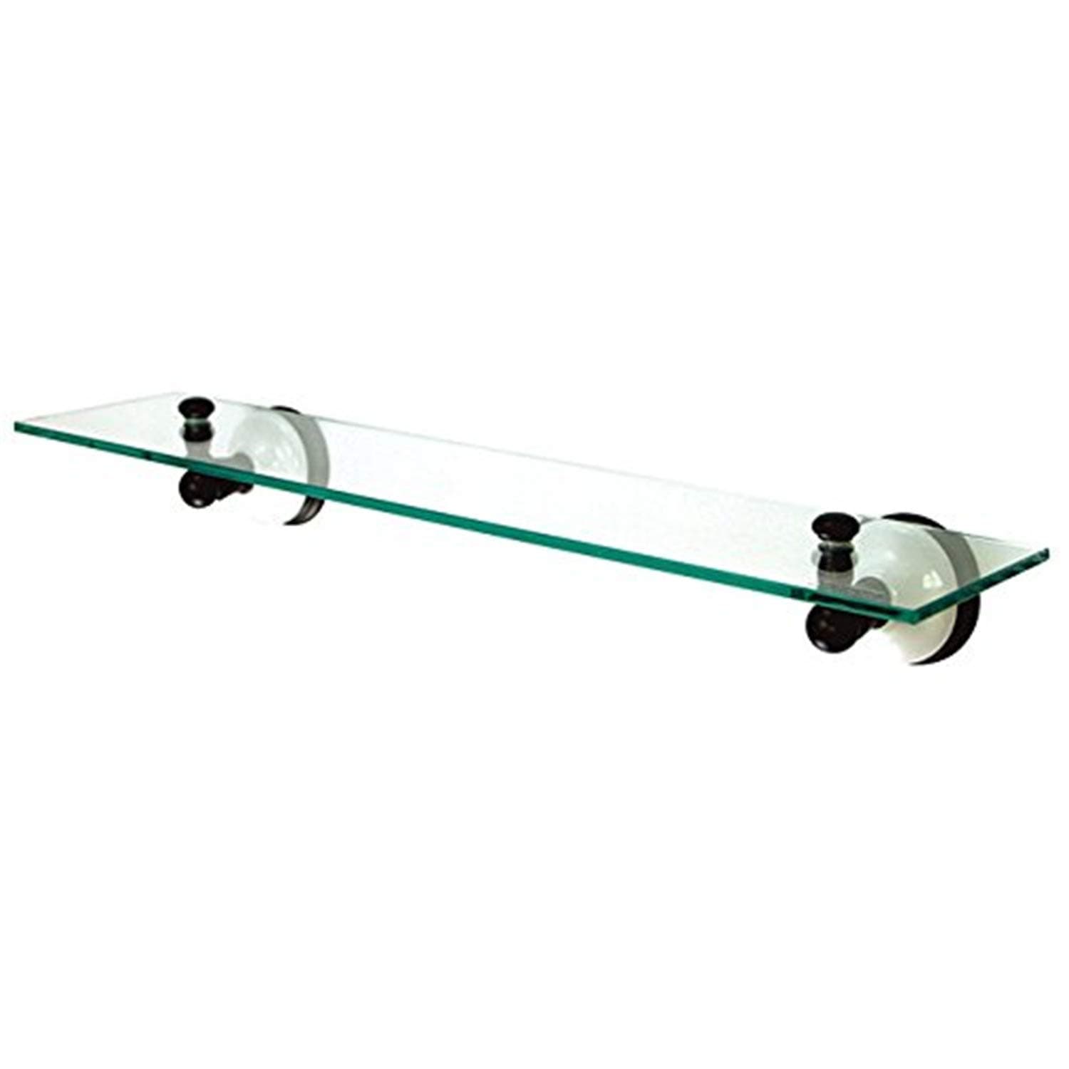 Kingston Brass BA1119ORB Victorian Glass Shelf, 20-3/4-Inch, Oil Rubbed Bronze