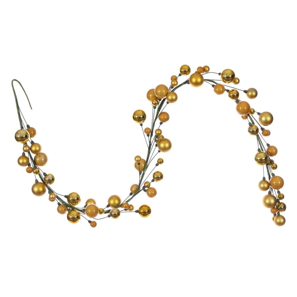 Golden Ball Branch Garland