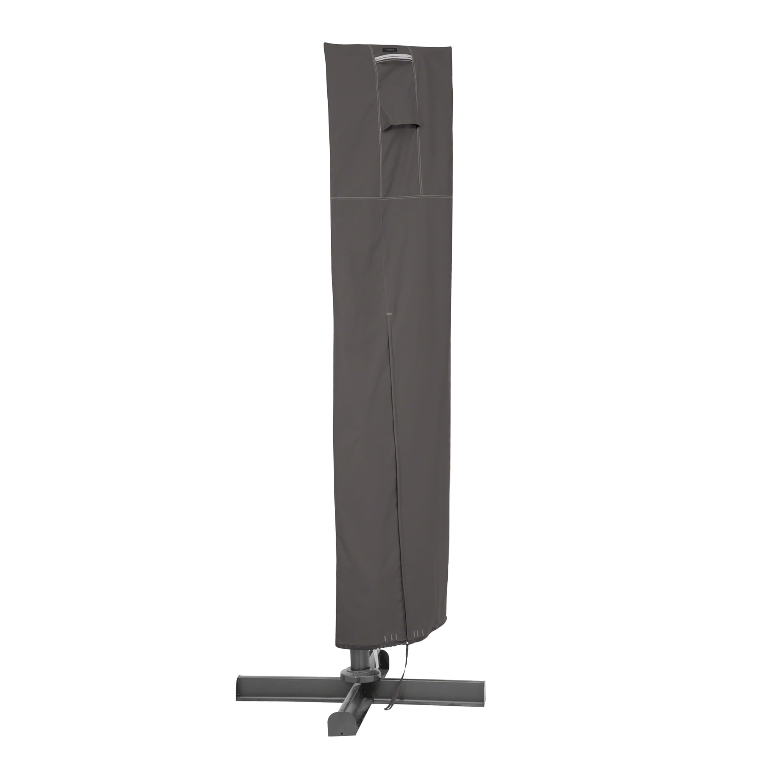 Classic Accessories Ravenna Water-Resistant 13 Foot Offset Patio Umbrella Canopy & Frame Cover, Patio Furniture Covers