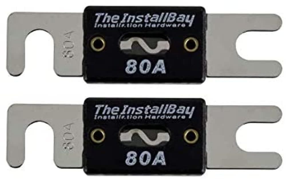 Install Bay 80 Amp Anl Fuse - 2 Pack