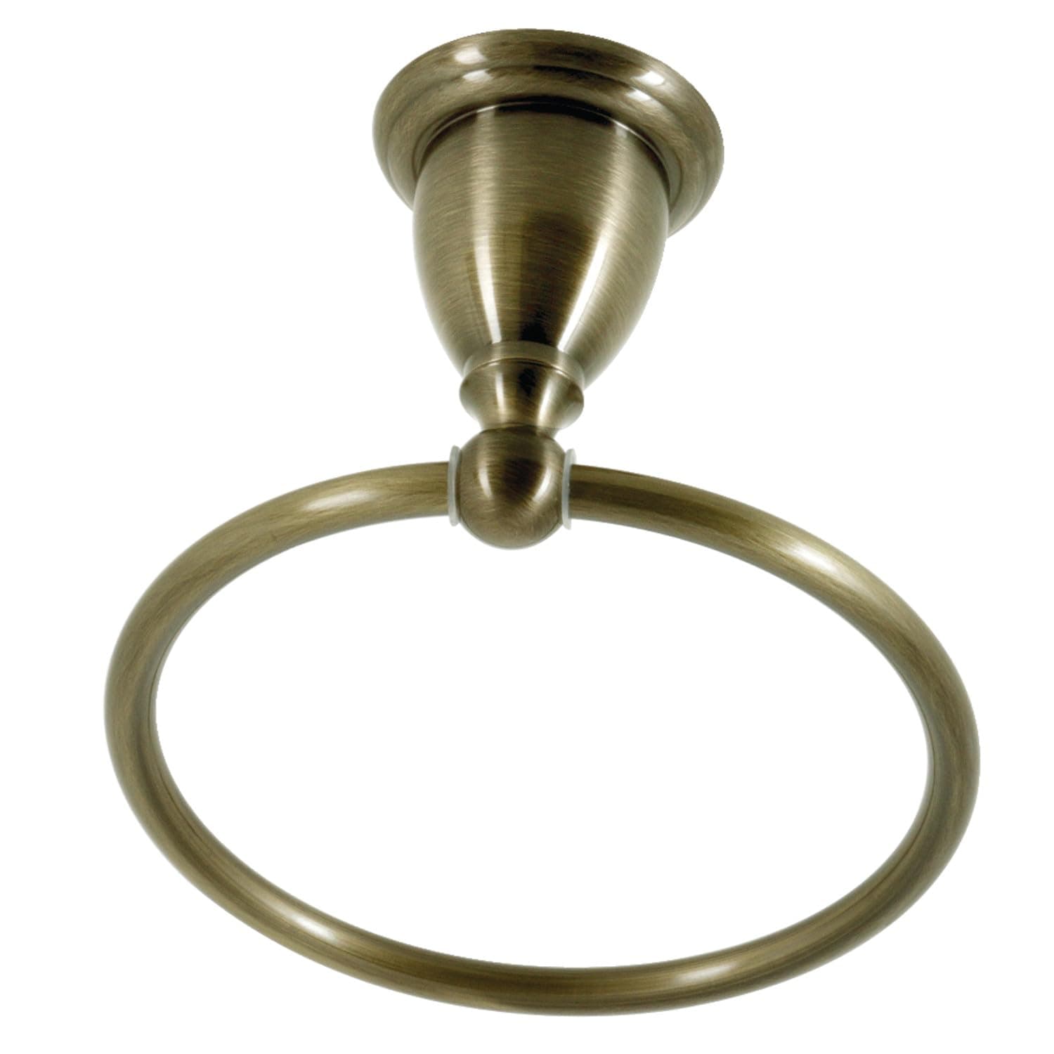Kingston Brass BA1754AB 6" Heritage Towel Ring, Vintage Brass