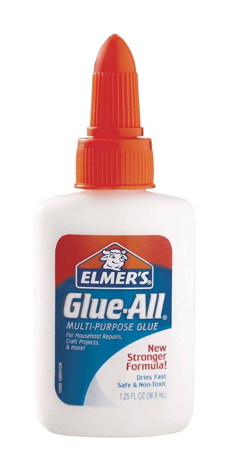 Elmer's Glue-All Multi-Purpose Liquid Glue, Extra Strong, 1.25 oz, 1 Count, White