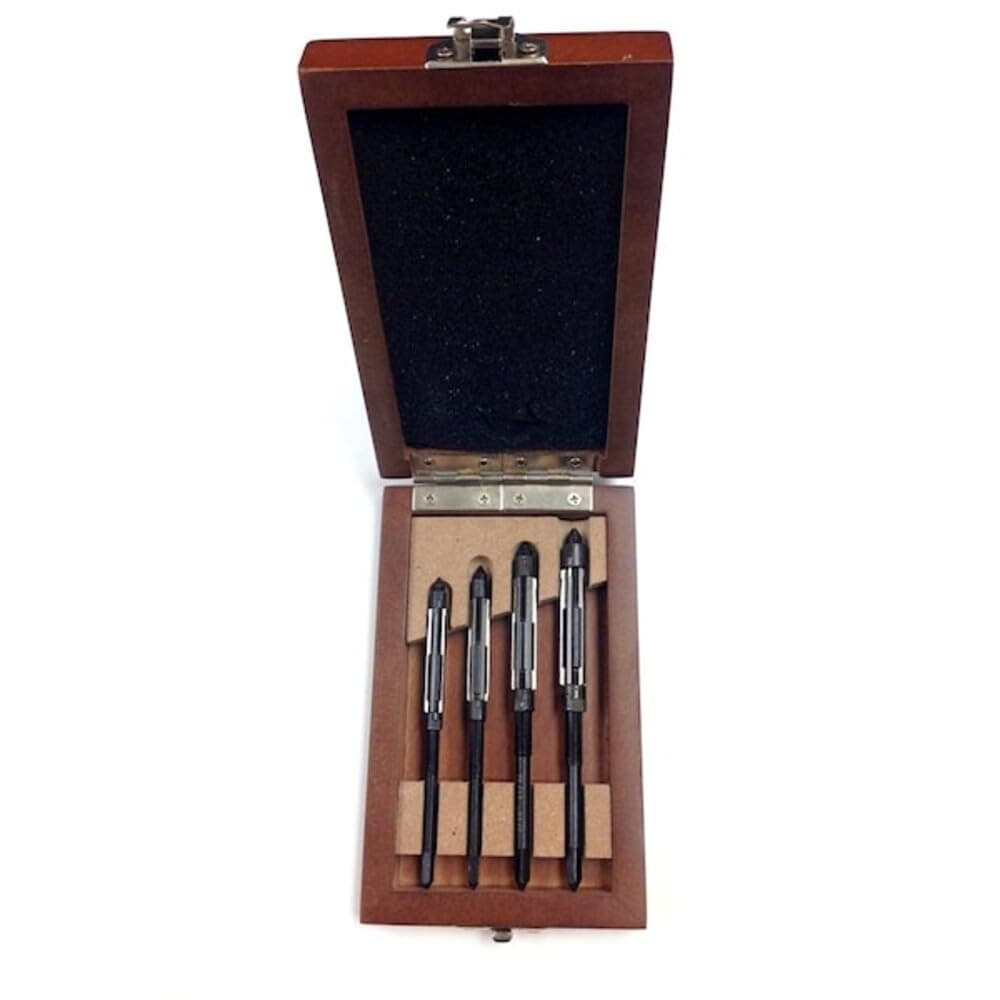 HHIP 2006-0024 4 Piece High Speed Steel Adjustable Blade Reamer Set, #8/A-5/A