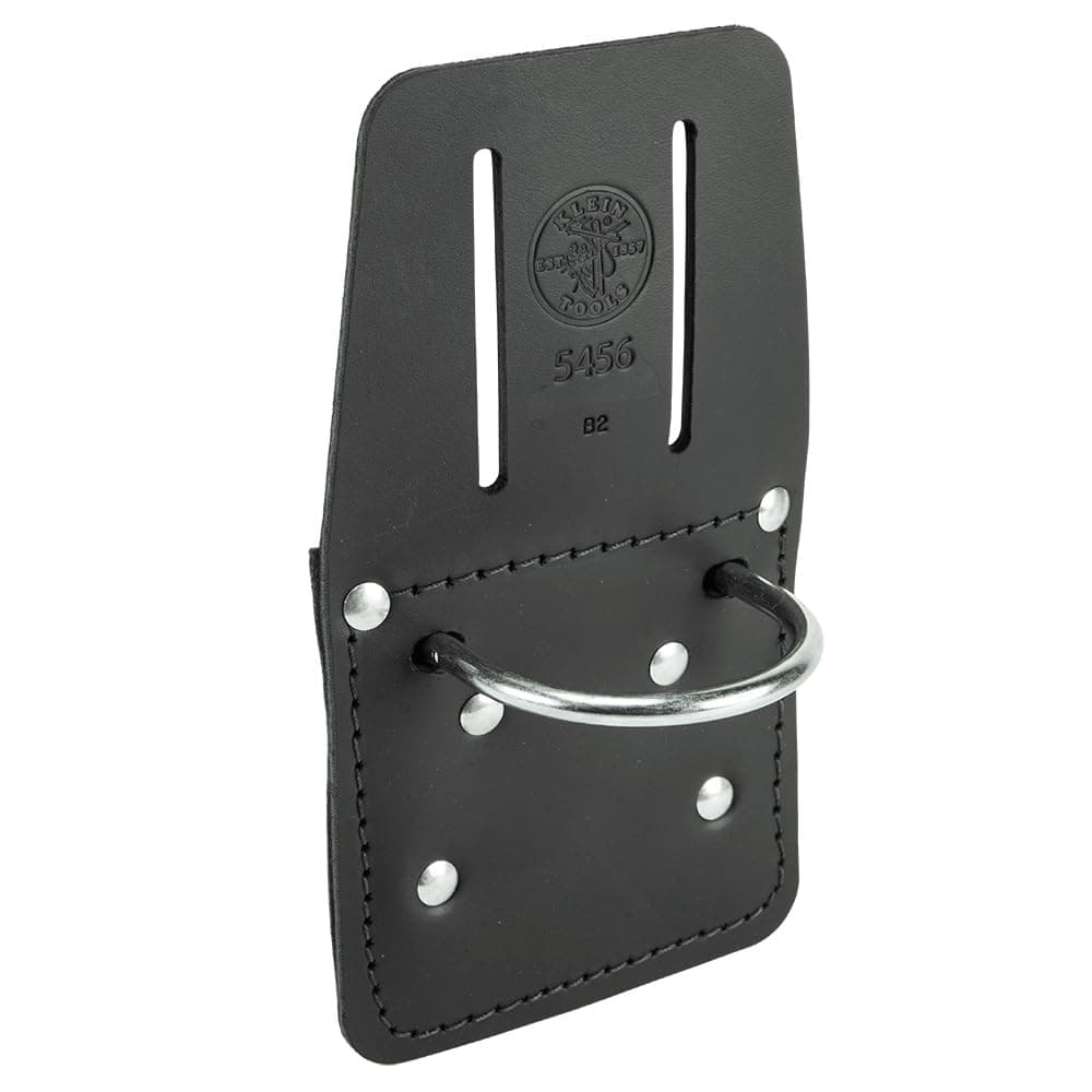 Klein Tools 5456 Leather Hammer Holder with Slotted Connection and Metal Ring