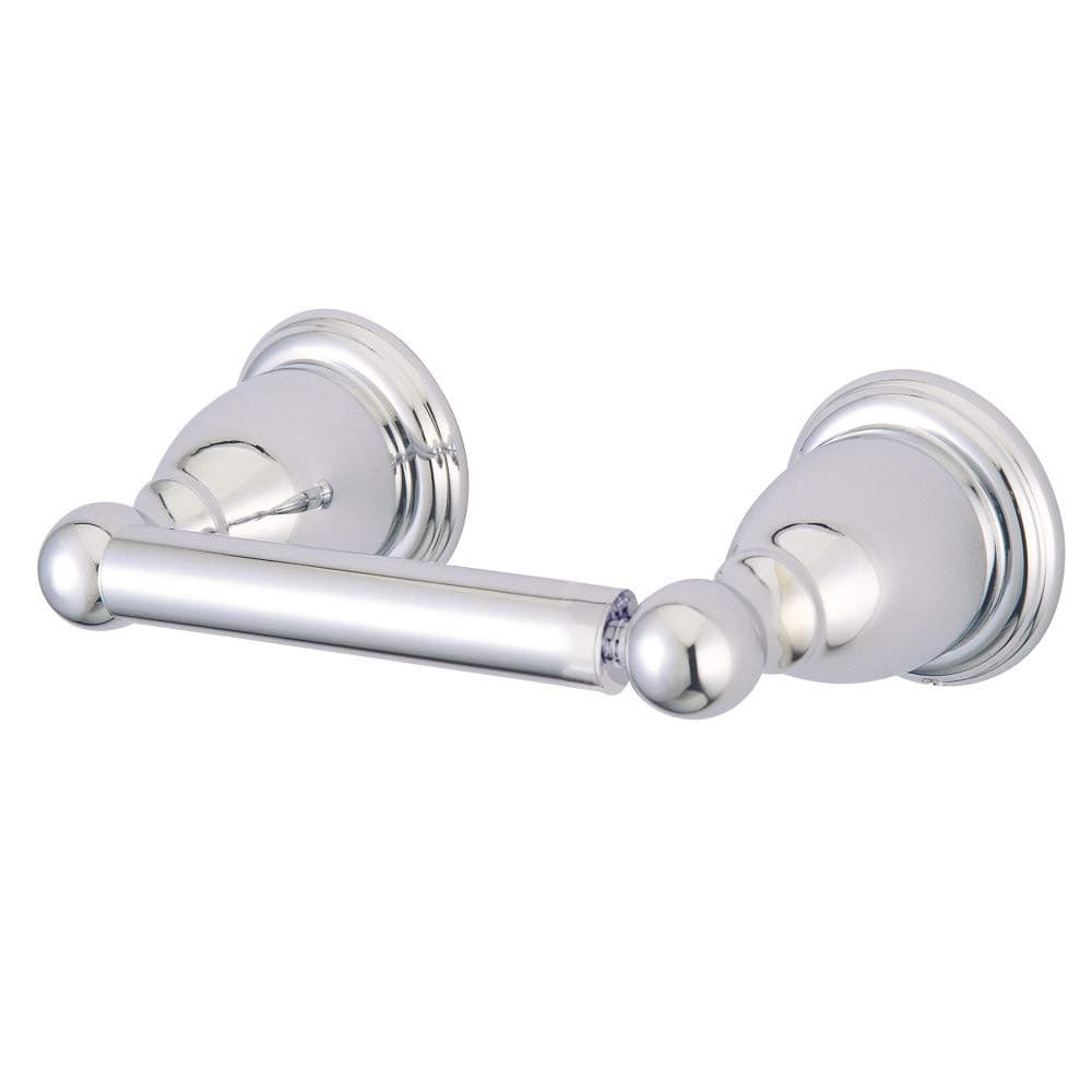 KINGSTON BRASS BA1758C Heritage Toilet Paper Holder, 11", Polished Chrome