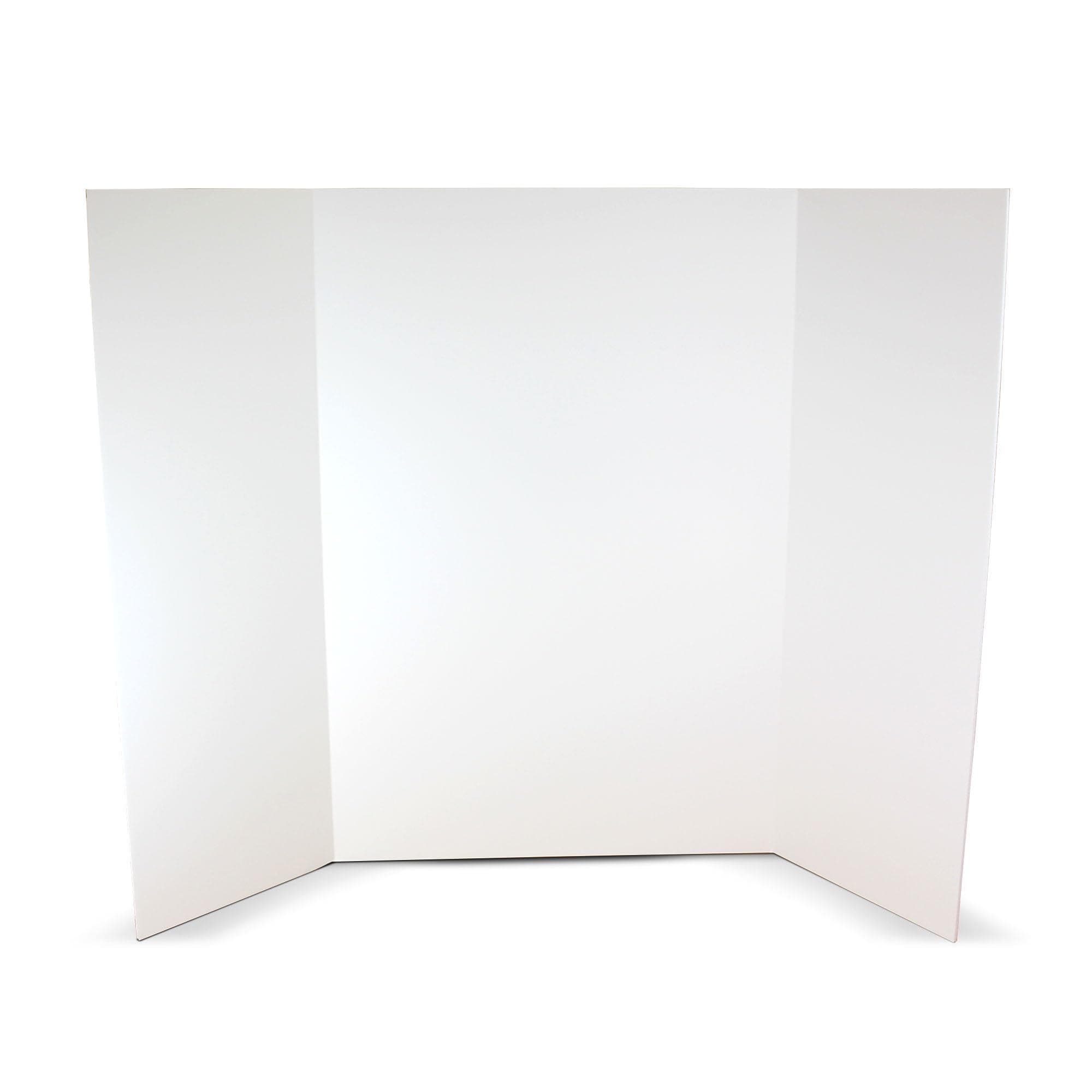 Flipside Products 36” x 48” Foam Project Boards for Presentations, Science Fair, School Projects, Event Displays and Trifold Picture Board - White 3/16'' Thick - 24 Pack