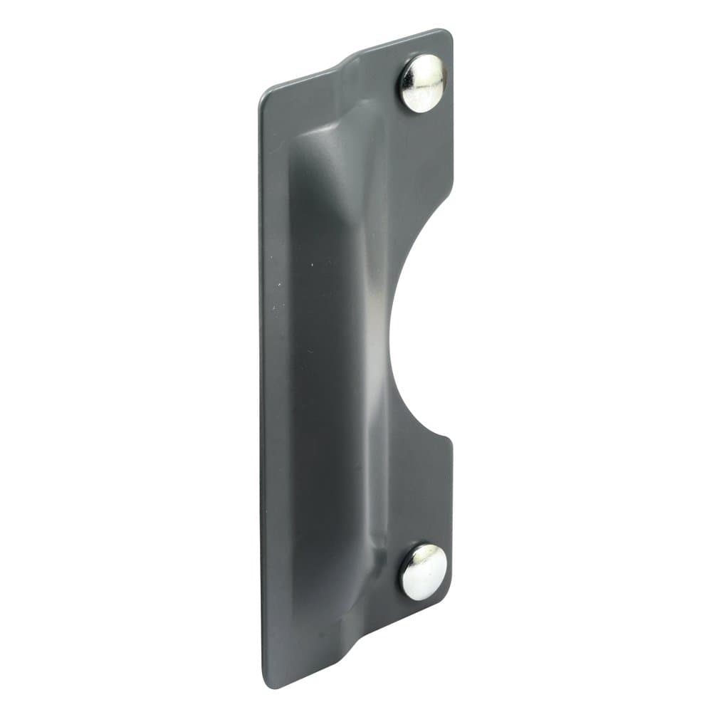 Prime-Line U 9500 Latch Guard Plate Cover, Gray, Single Pack
