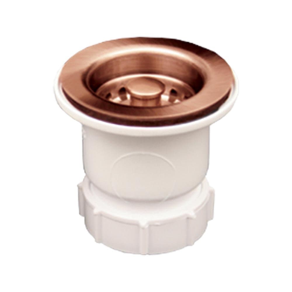 Whitehaus Collection WC2BASK-ACO 2 in. Basket Strainer- Antique Copper