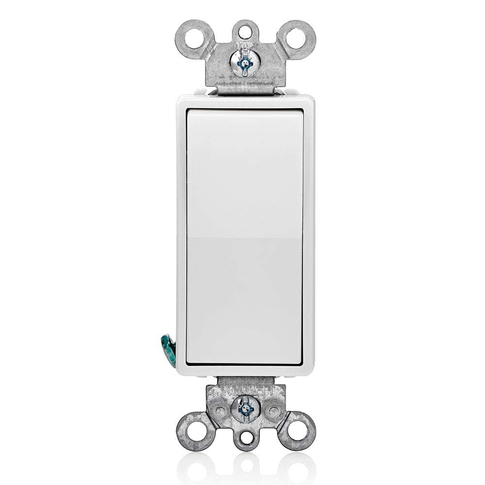 Leviton 15 Amp 4-Way Decora Switch, 05604, White