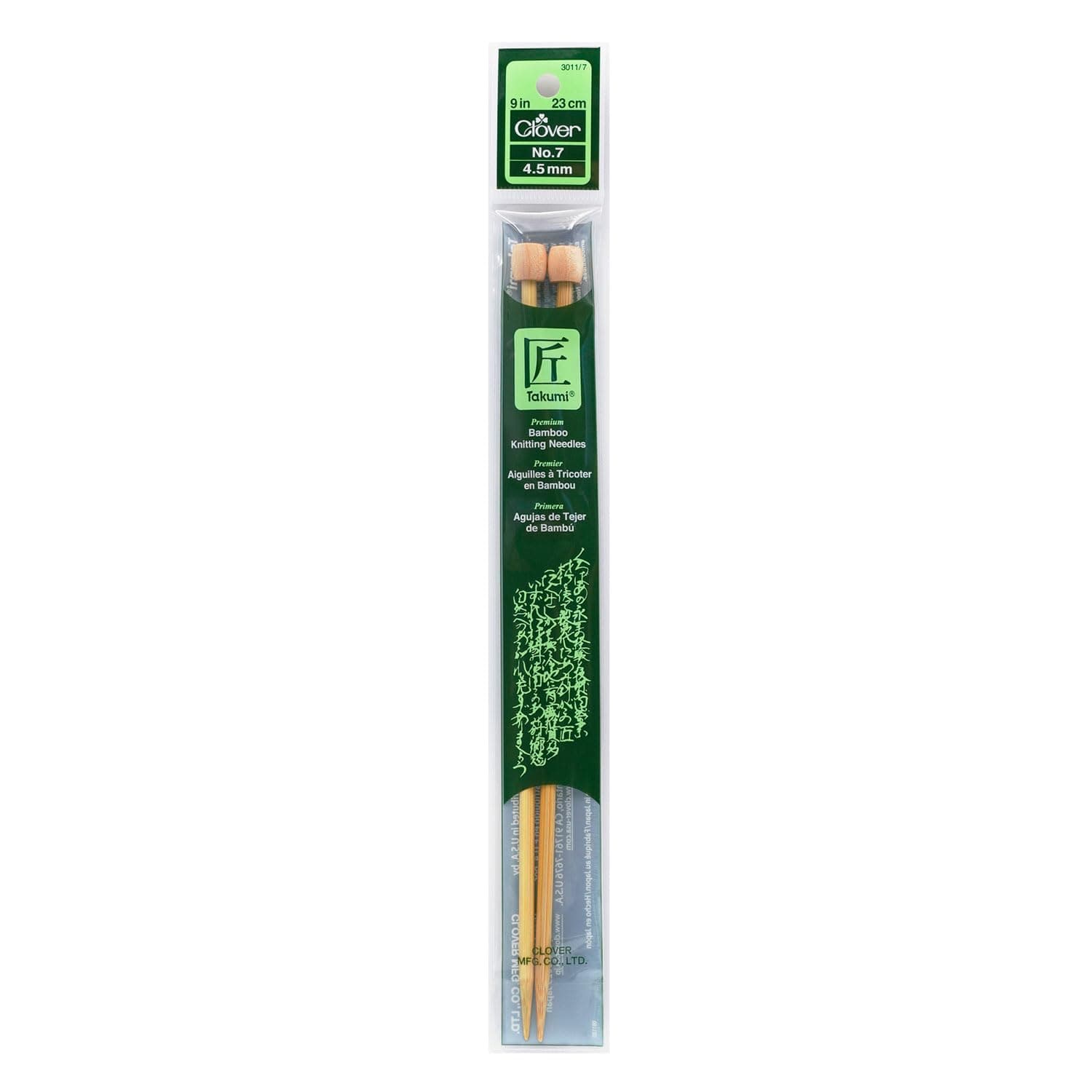 Clover 3011-07 Takumi 9-Inch Single Point, Size 7