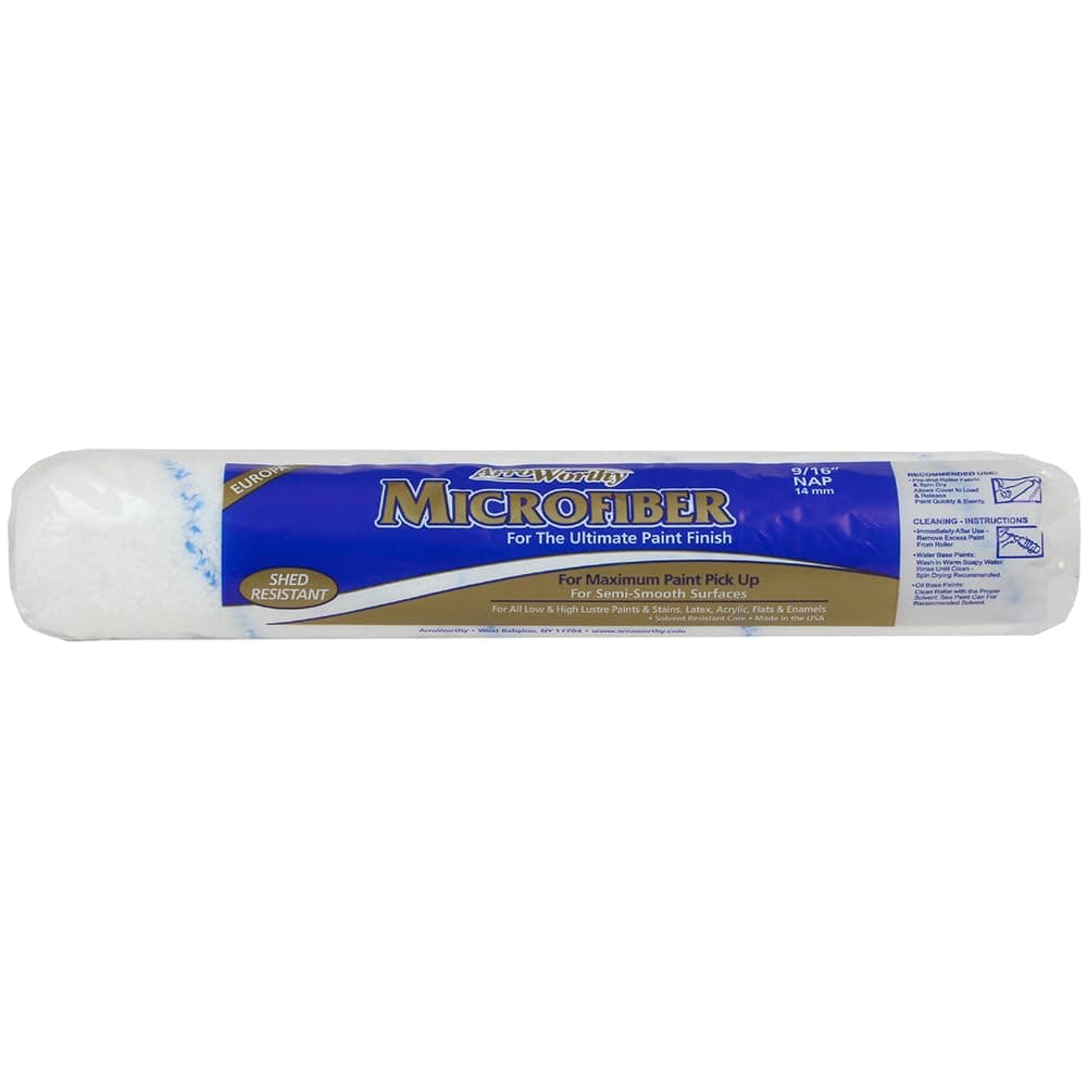 Arroworthy 14MFR4 Microfiber Roller Cover, 14" x 9/16" Nap