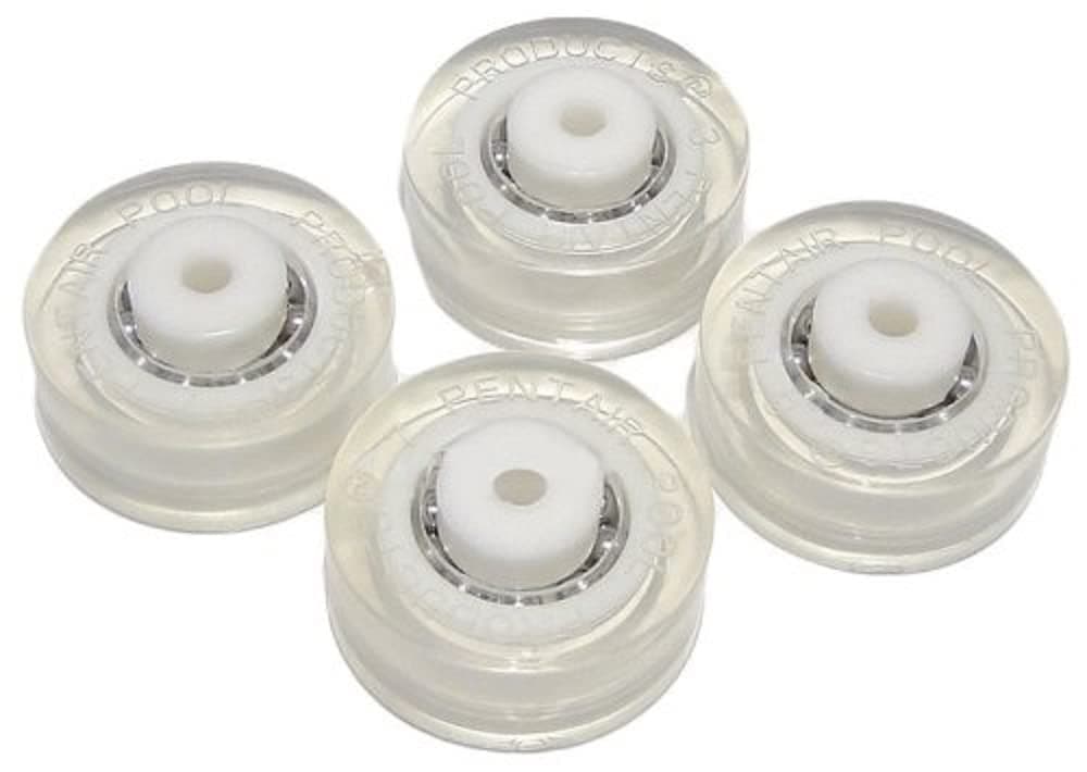 Pentair Rainbow R201558#175 Ball Bearing Vacuum Wheel and Race Assembly, Set of 4