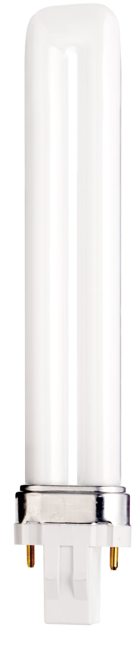 Satco S8312 HyGrade 13-Watt T4 Compact Fluorescent Light Bulb, GX23 Pin Base White