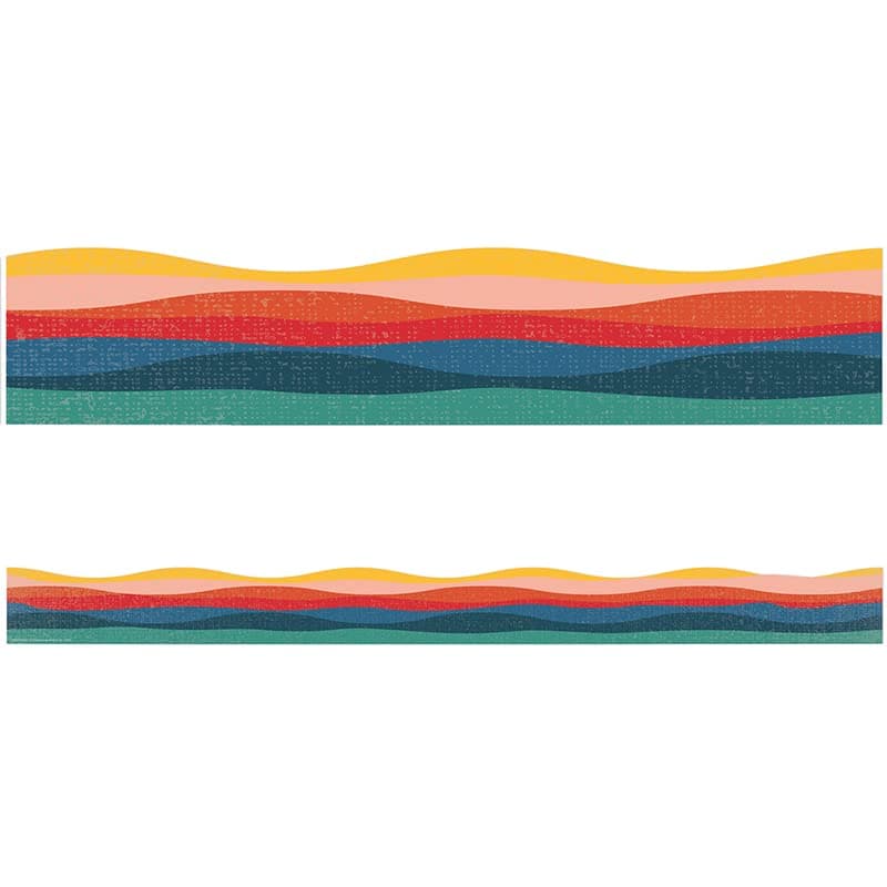 Eureka Adventurer Golden Hour Extra Wide Deco Trim, 37 Feet