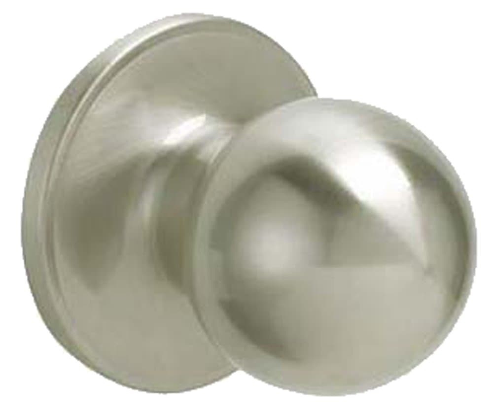SCHLAGE Dexter by Schlage J10CNA619 Corona Hall and Closet Knob, Satin Nickel