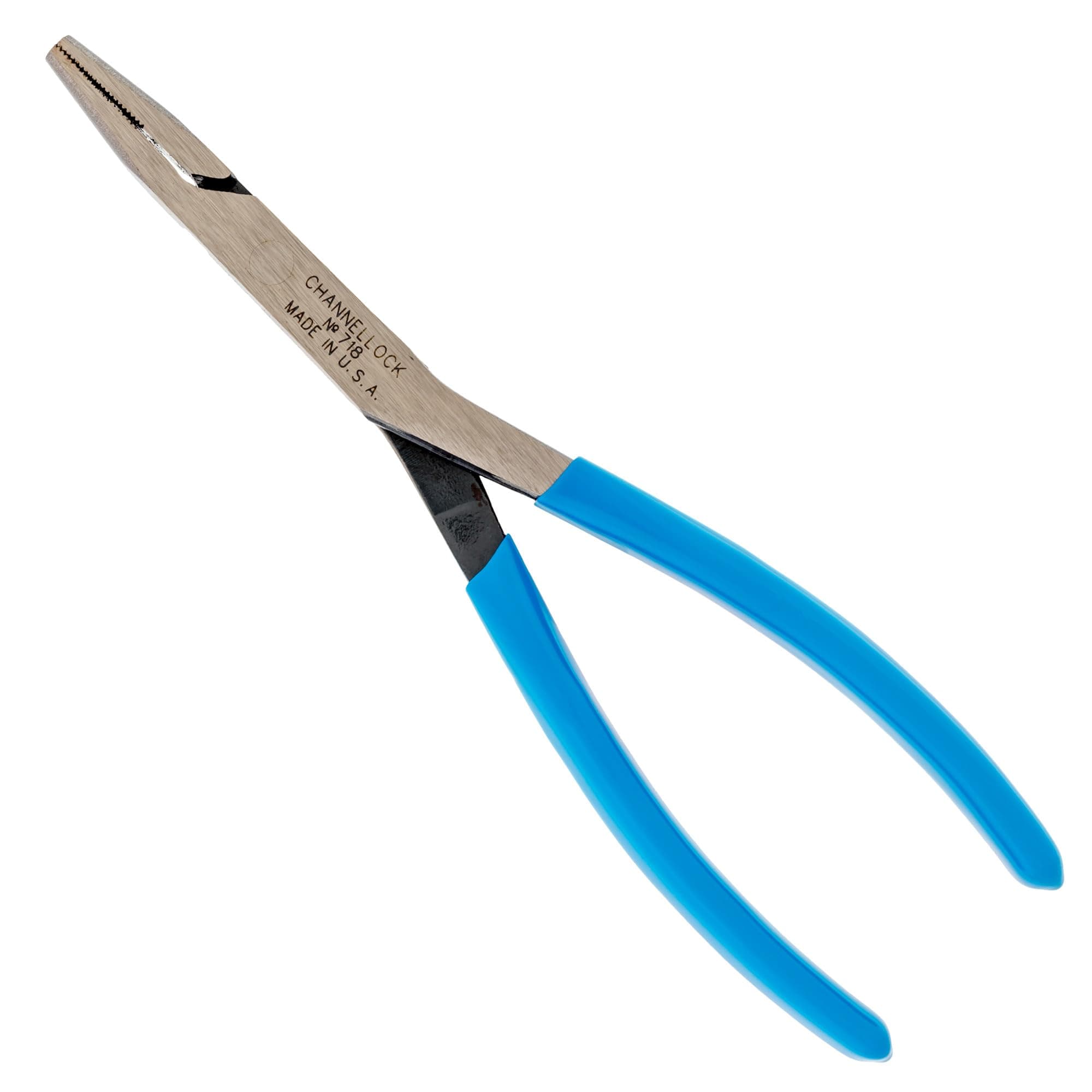Channellock 718 7.88-Inch Flat Nose Long Reach Plier