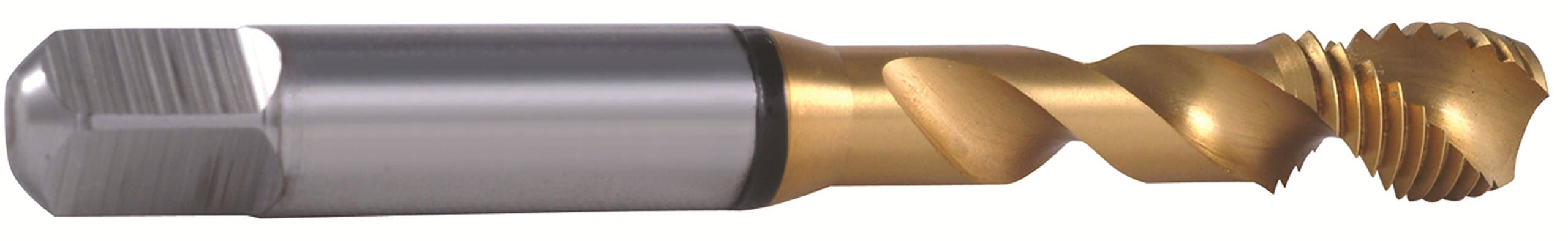 HHIP 1011-7755 M5-.8 D4 Tin 35 Degree Metric Spiral Flute Tap, Din371
