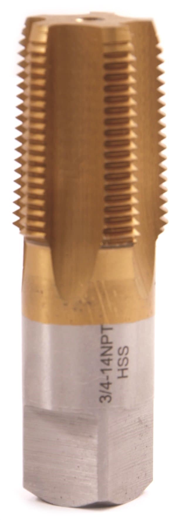HHIP 1011-3305 1/16-27 Tin Coated Taper Pipe Tap