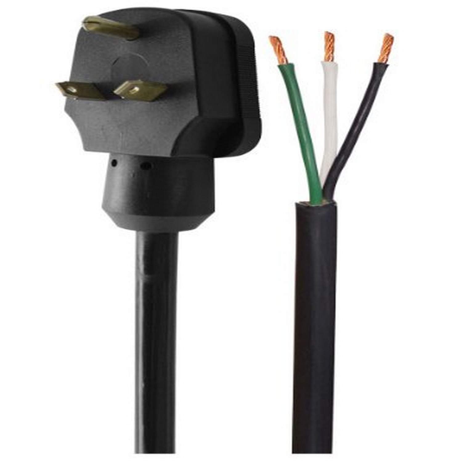 AP Products Voltec 16-00566 30A Right Angle Power Supply Cord - 35'