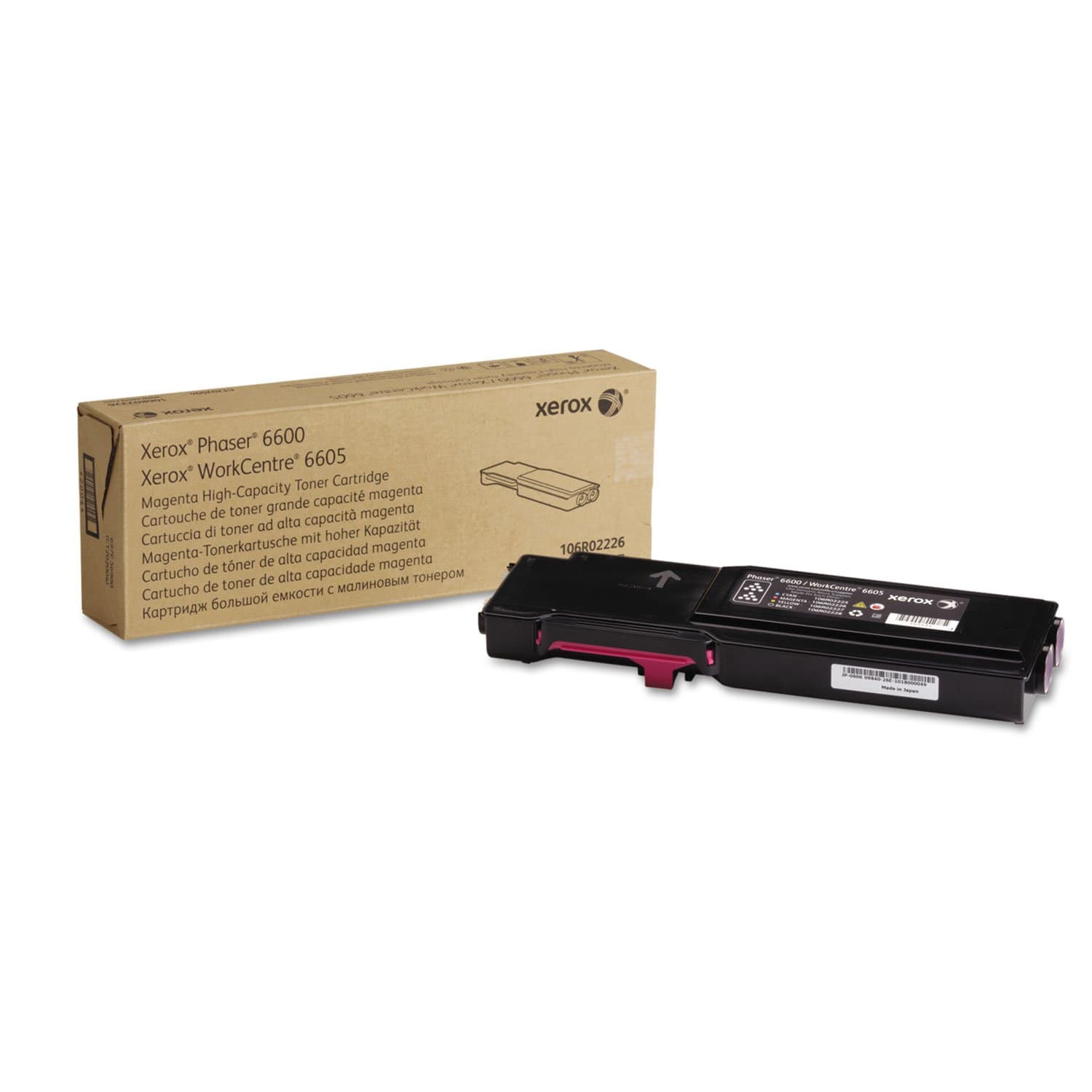 Xerox 106R02226 High Capacity Toner Cartridge, Magenta - in Retail Packaging XER106R02226