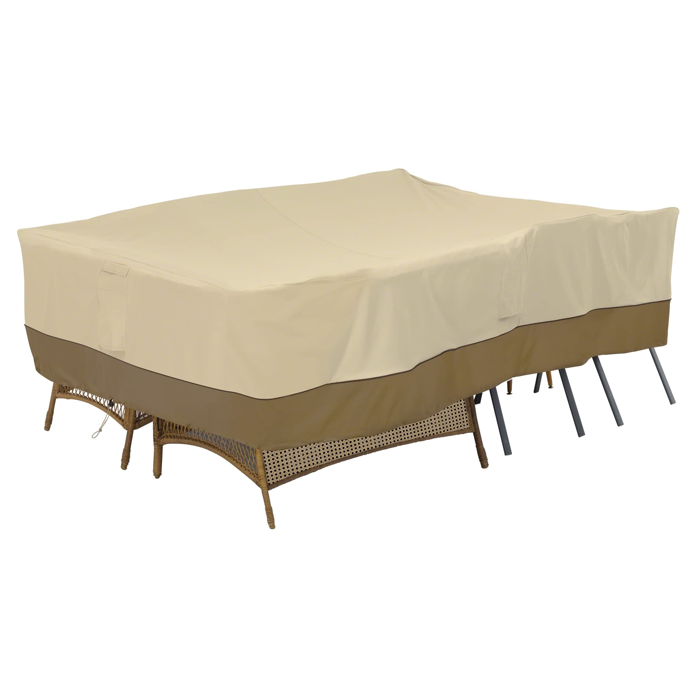 Classic Accessories 55-467-011501-00 Veranda 100-Inch X 70-Inch General Purpose Patio Furniture Cover, Large
