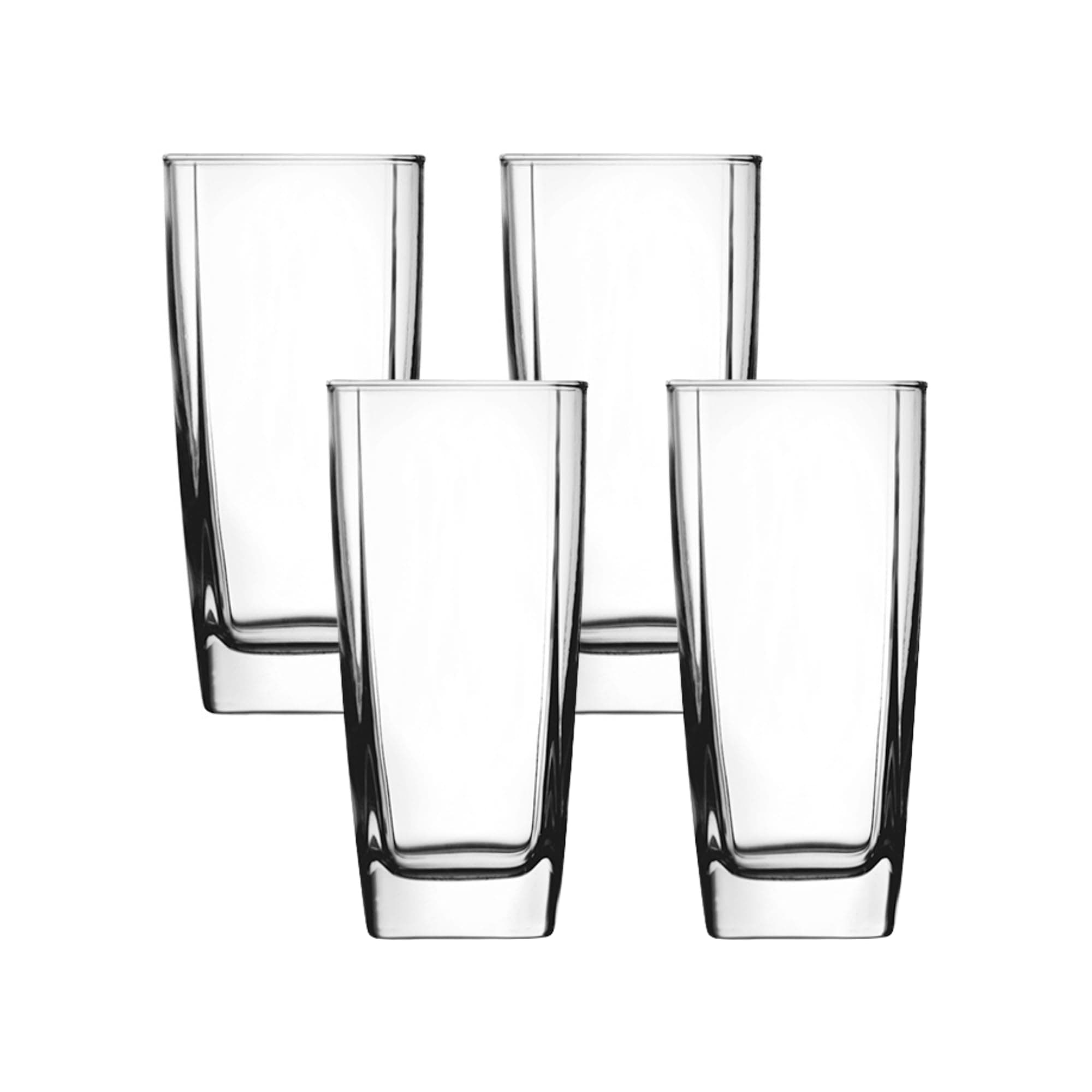 Anchor Hocking Rio Drinking Glasses (4-Pieces, 16-ounce, dishwasher safe)