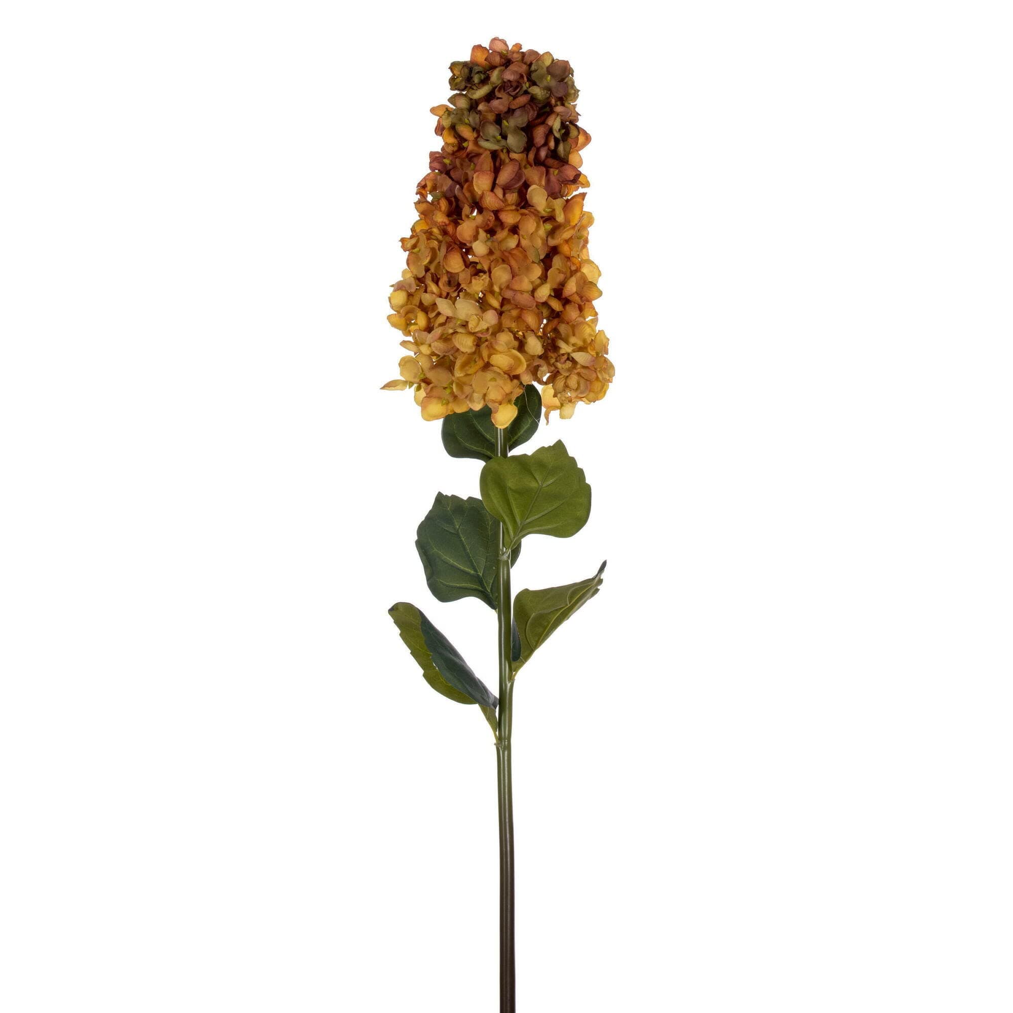 Vickerman 35.5" Golden Yellow Artificial Cone Hydrangea Spray, 2 per Bag.