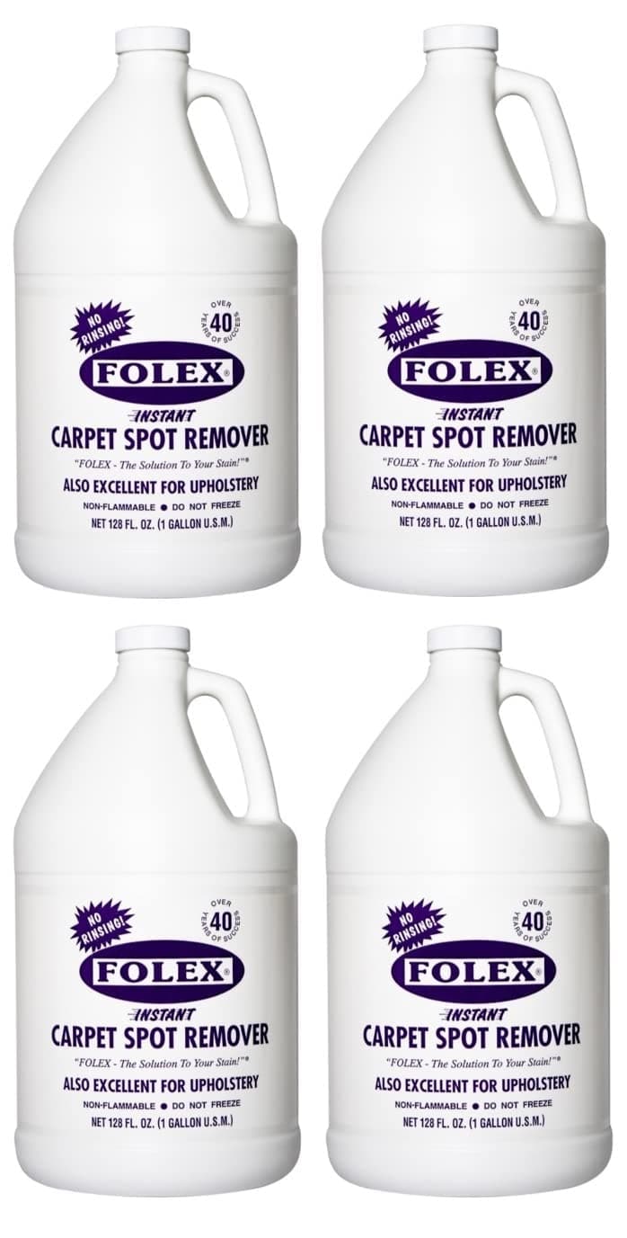 FOLEX Instant Carpet Spot Remover, 128oz, Pack of 4